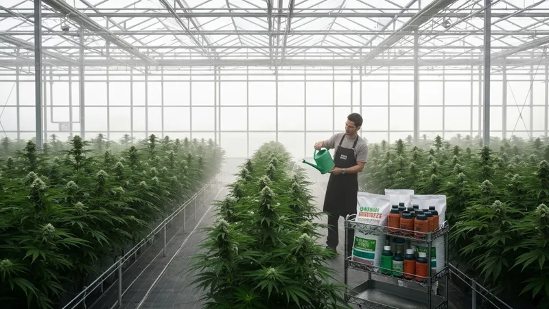 Fertilisation des fleurs de cbd en serres